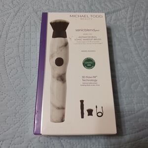 MICHAEL TODD Beauty Sonicblend Pro Antimicrobial Makeup Brush - Marble/White